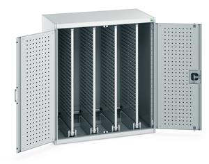 Bott 1050mm wide x 650mm deep pre Kitted cupboards with Shelves Drawers or Eurocontainers Cubio SMV-10612-4.3 Cupboard
